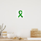 Nierziekte Groen lint 3 Poster (Keuken)