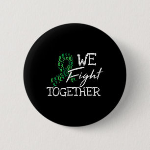 Nierziekte Groen lint Familie Quote Awareness Ronde Button 5,7 Cm