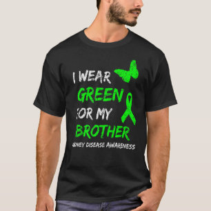Nierziekte Ik Draag groen voor mijn broerlintje T-shirt