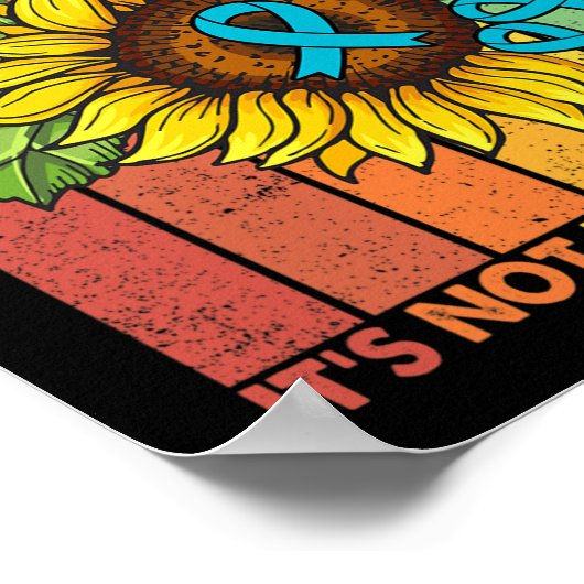 Nierziekte krijger Het is niet voor de zwakkeren Poster (Hoek)