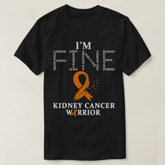 Nierziekte krijger IM Fine 3 T-shirt (Design voorkant)