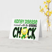 Nierziekte met de verkeerde kuiken kaart (Gele Bloem)