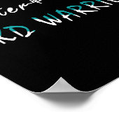 Nierziekte PKD Warrior Support Fighter Poster (Hoek)