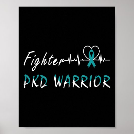Nierziekte PKD Warrior Support Fighter Poster (Voorkant)