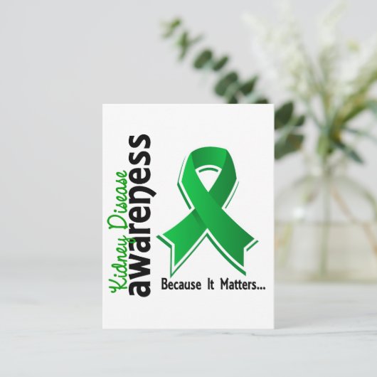 Nierziekte Voorlichting 5 Briefkaart (Staand voorkant)