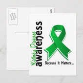 Nierziekte Voorlichting 5 Briefkaart (Voorkant / Achterkant)