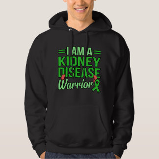 Nierziekte Warrior Orgaandonatie Bewustzijn Grafie Hoodie
