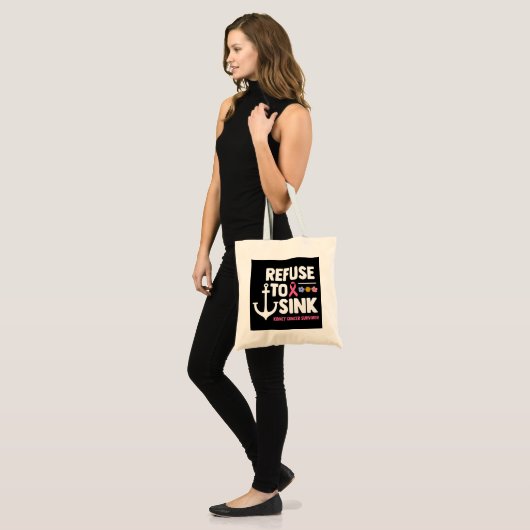 Nierziekte weigeren om jager nieren te zinken tote bag (Voorkant (model))