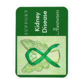 Nierziektebewustzijn Ribbon Angel Magnet Magneet (Verticaal)