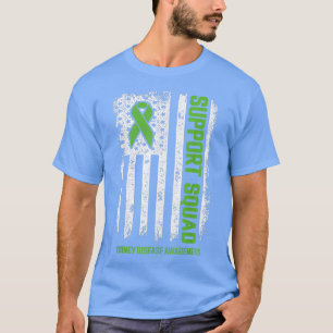 Nierziekten Shirten ondersteunen plein Nierziekte T-shirt