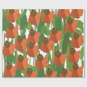 Nieskruid Wilde Bloem Bloemstuk Cadeaupapier (Vlak)