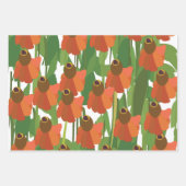 Nieskruid Wilde Bloem Bloemstuk Inpakpapier Vel (Voorkant 3)