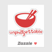 Niet-ở gettable sticker (Vel)