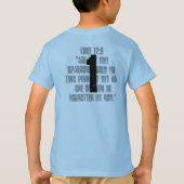 Niet 1 Sparrow Luke 12:6 "T" T-shirt (Achterkant)