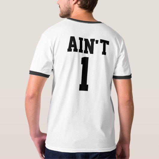 Niet 1 t-shirt (Achterkant volledig)