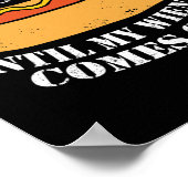 Niet 4 juli tot mijn worstje uit komt poster (Hoek)