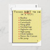 Niet aanbieden briefkaart (Voorkant / Achterkant)