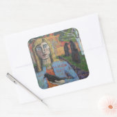Niet aannemelijke fluwelen Sticker (Envelop)