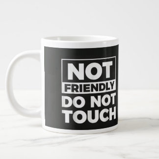 Niet Aanraken Grote Koffiekop