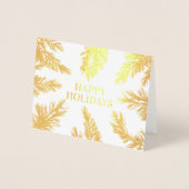 Niet-aanstootgevende wintervakantiewerker van de s folie kaarten (Voorkant)