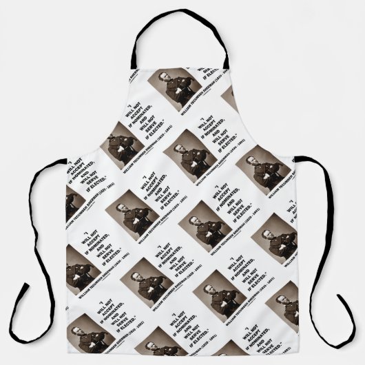 Niet accepteren indien genomineerd niet serveren S Schort (Voorkant)