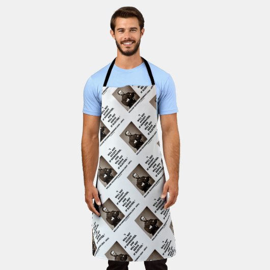 Niet accepteren indien genomineerd niet serveren S Schort (Gedragen)