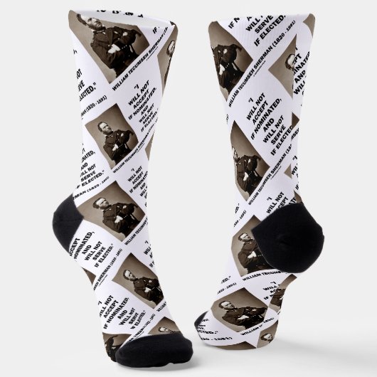 Niet accepteren indien genomineerd niet serveren S Sokken (Gebogen)