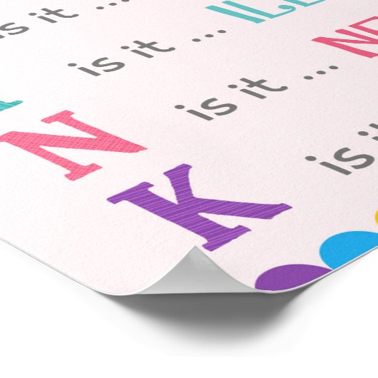 Niet achter de schermanticyber bully poster (Hoek)