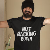 NIET ACHTERUITGAAN T-SHIRT