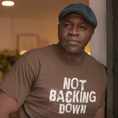 NIET ACHTERUITGAAN T-SHIRT