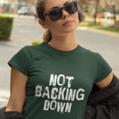 NIET ACHTERUITGAAN T-SHIRT