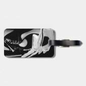 niet af bagagelabel (Achterkant horizontaal)