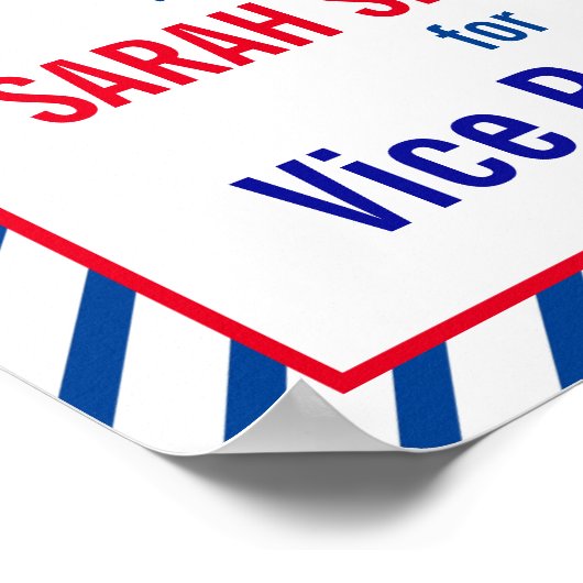 Niet afbrokkelen onder druk, stem poster (Hoek)