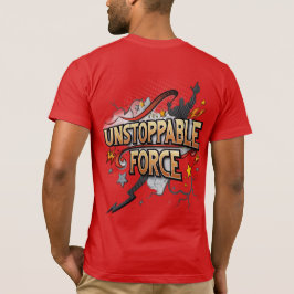 niet aflatende kracht t-shirt