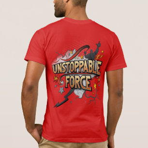 niet aflatende kracht t-shirt