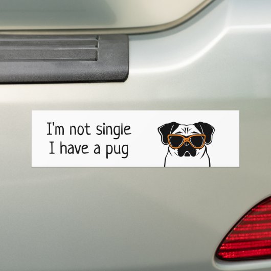 Niet afzonderlijk bumpersticker (Op auto)
