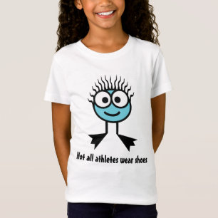 Niet alle atleten draag schoenen - Blue Swim Chara T-shirt