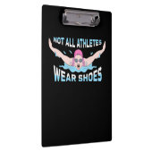 Niet alle atleten Draag schoenen Klembord (Rechts)
