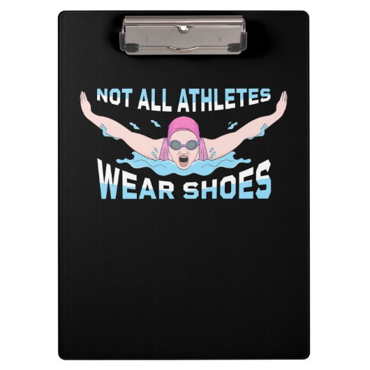 Niet alle atleten Draag schoenen Klembord (Voorkant)