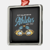 Niet alle atleten Draag schokdemper Metalen Ornament (Links)