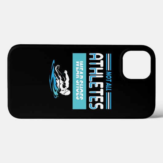 Niet alle atleten Draag schokken Case-Mate iPhone Case (Achterkant (horizontaal))