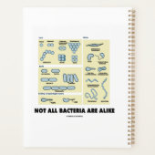 Niet alle bacteriën lijken op bacteriële morfologi planner (Achterkant)