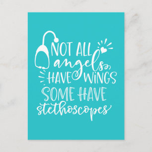 Niet alle Engelen hebben vleugels... sommige hebbe Briefkaart