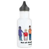 Niet alle Gehandicapten zien er hetzelfde waterfle Waterfles (Links)