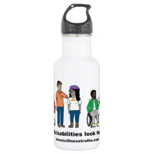 Niet alle Gehandicapten zien er hetzelfde waterfle Waterfles