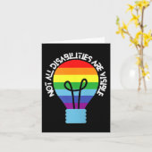 Niet alle handicaps zijn zichtbaar kaart (Gele Bloem)