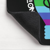 Niet alle handicaps zijn zichtbaar muismat (Hoek)