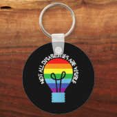 Niet alle handicaps zijn zichtbaar sleutelhanger (Achterkant)