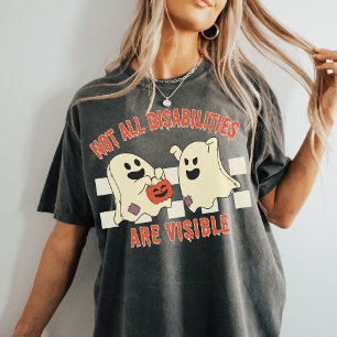 Niet alle handicaps zijn zichtbare en onzichtbare  t-shirt
