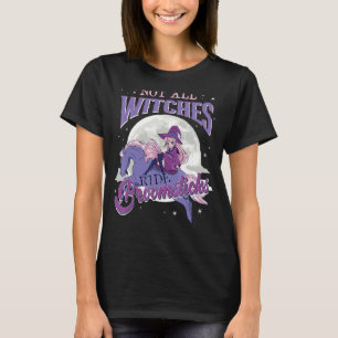 Niet alle heksen rijden op bezemstelen Paard Hallo T-shirt